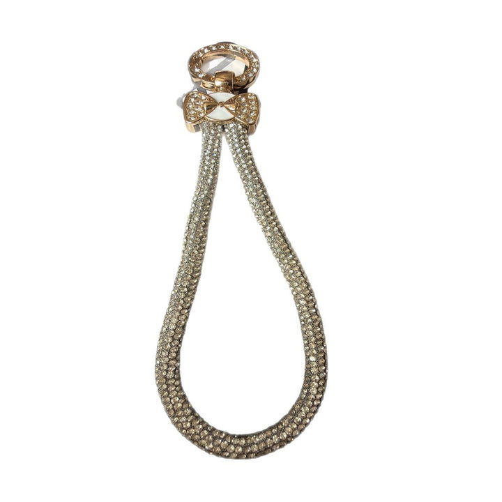 Rhinestone-Embellished Eyewear Holder Kalsten