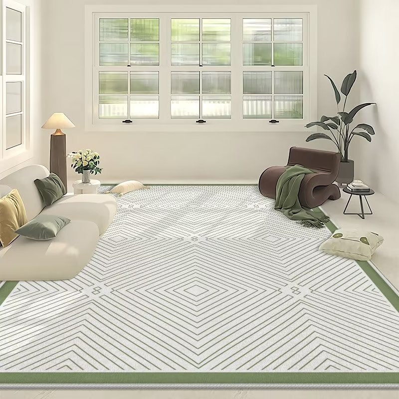 Geometric Pattern Area Rug Kalsten
