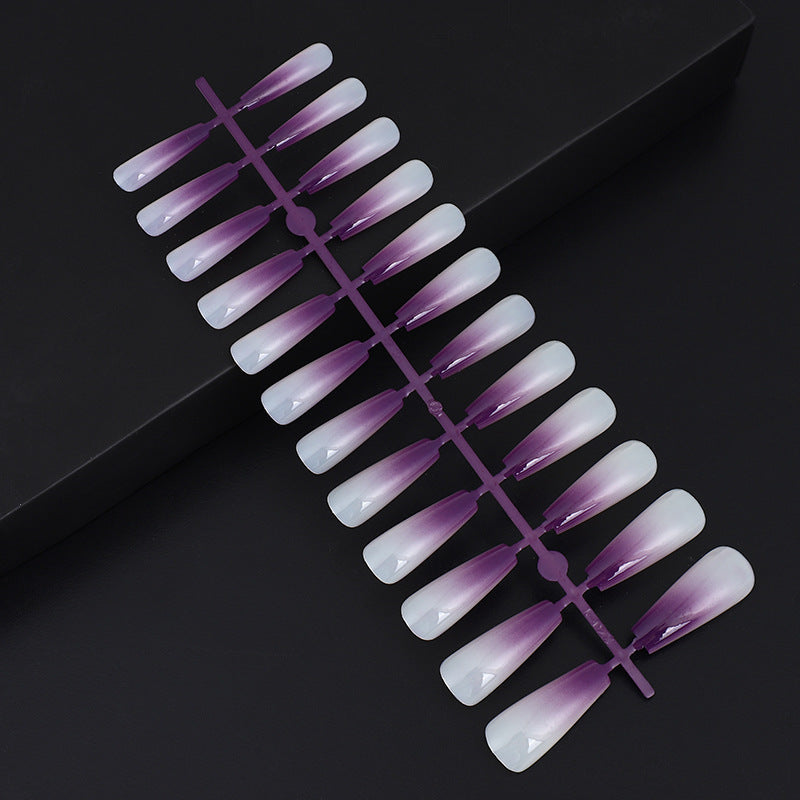 Artificial nails in elegant ombre design Kalsten
