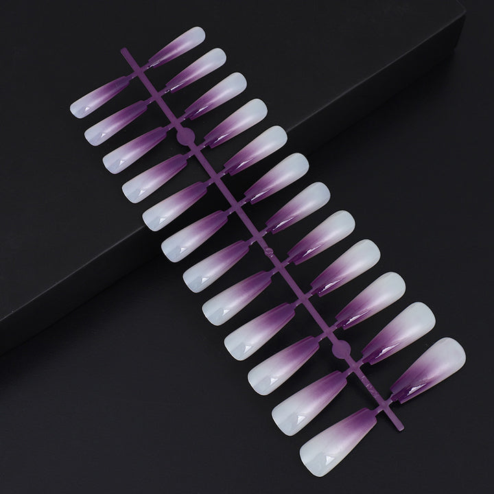 Artificial nails in elegant ombre design Kalsten