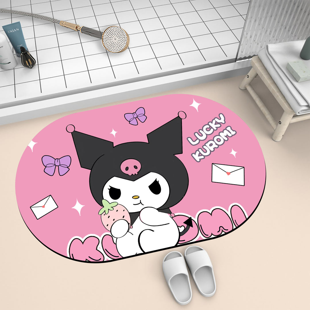 Cartoon Character Bath Mat
