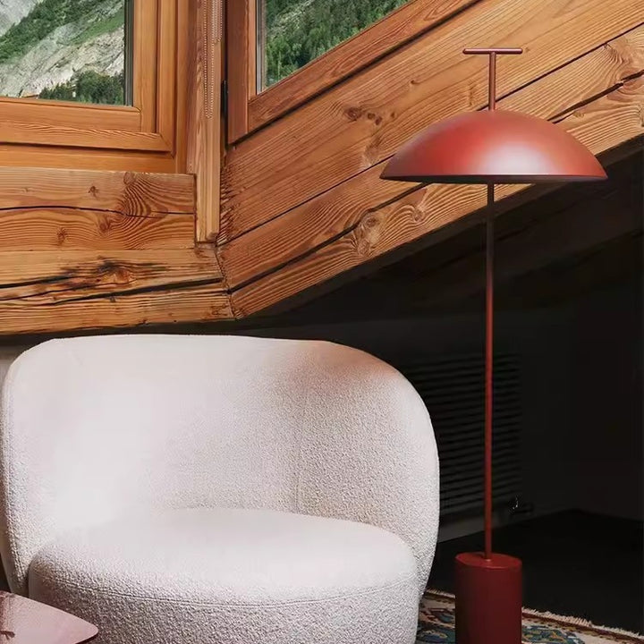 Modern Minimalist Floor Lamp with Cylindrical Base