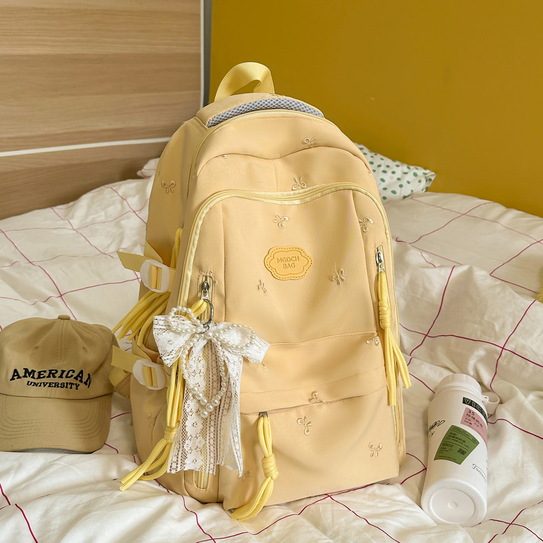 Decorative Star-Patterned Backpack Kalsten