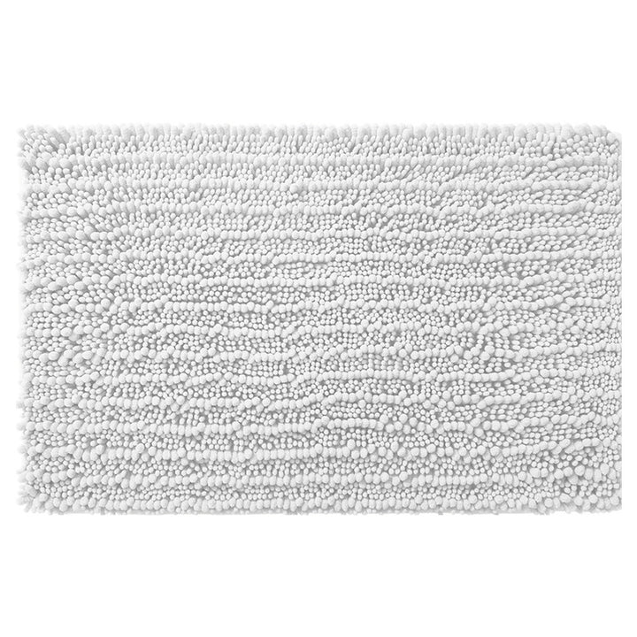 Plush Textured Bath Mat Kalsten