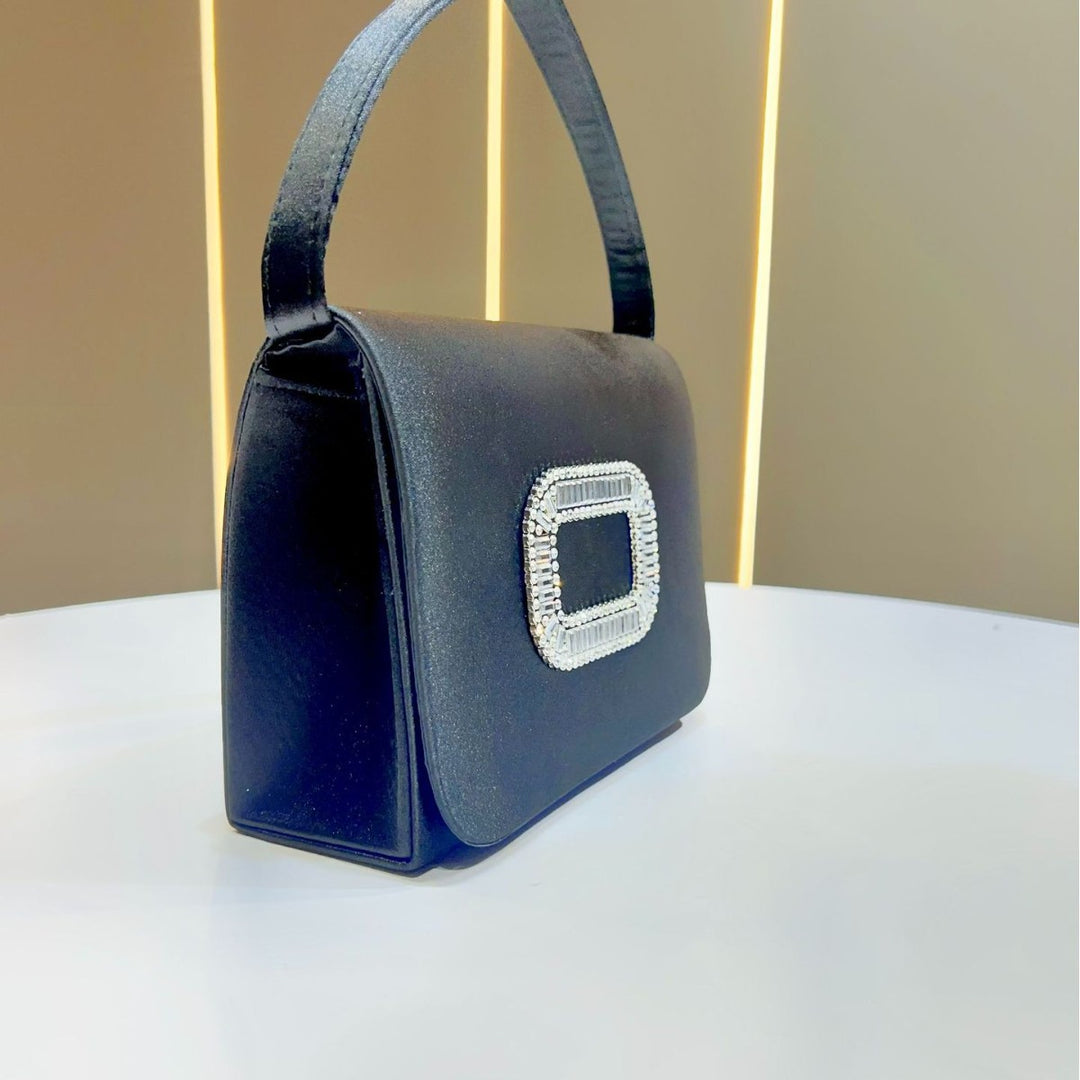 Stylish Satin Evening Handbag