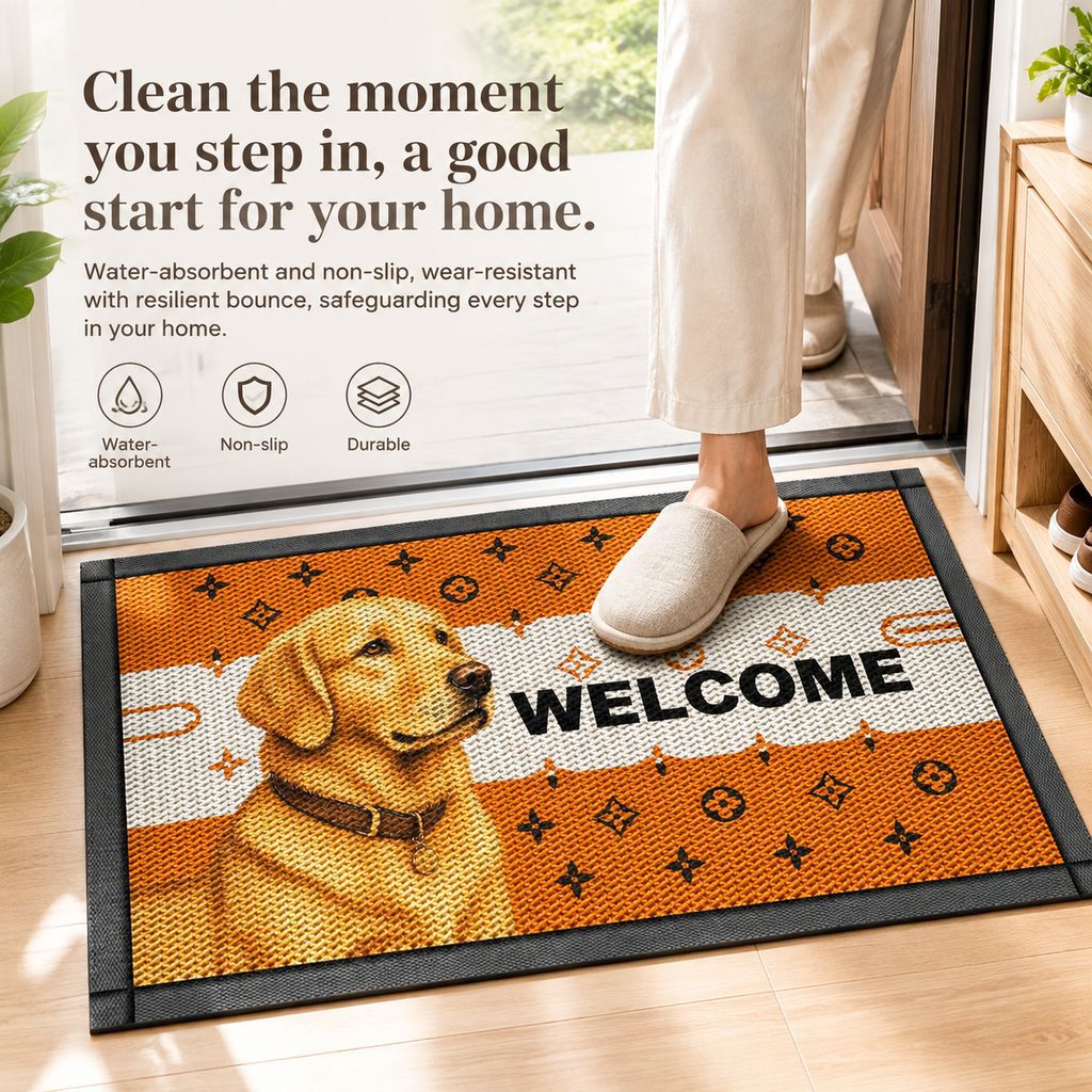 Decorative Entrance Mat Kalsten