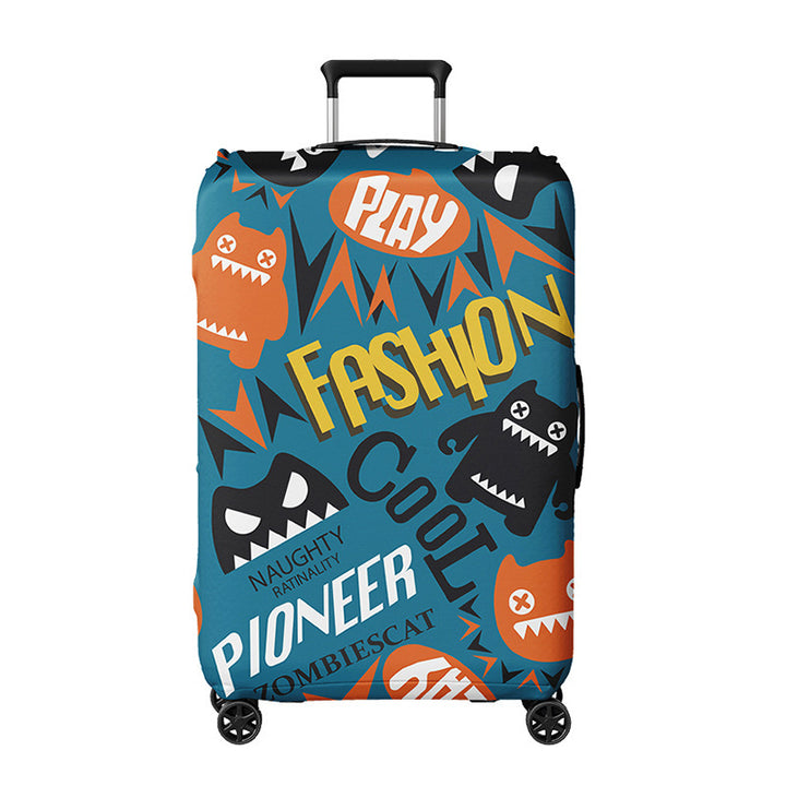 Unisex Hard-shell suitcase with cheerful pirate motif Kalsten