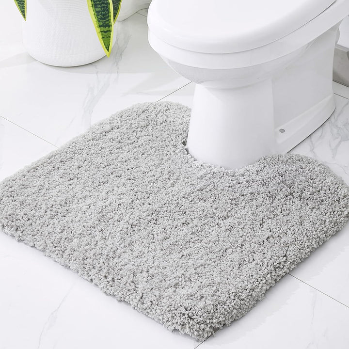 Plush Toilet Rug