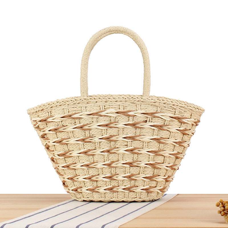 Braided shopping and beach bag Kalsten