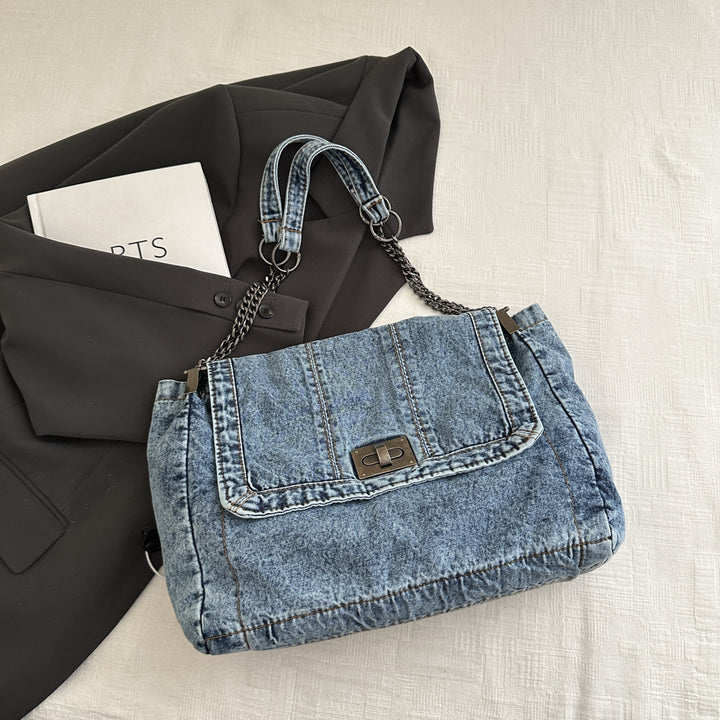 Chic Denim Satchel