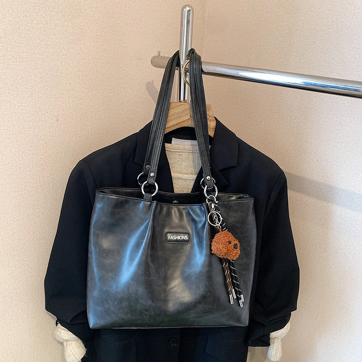 Chic Faux Leather Tote Bag Kalsten