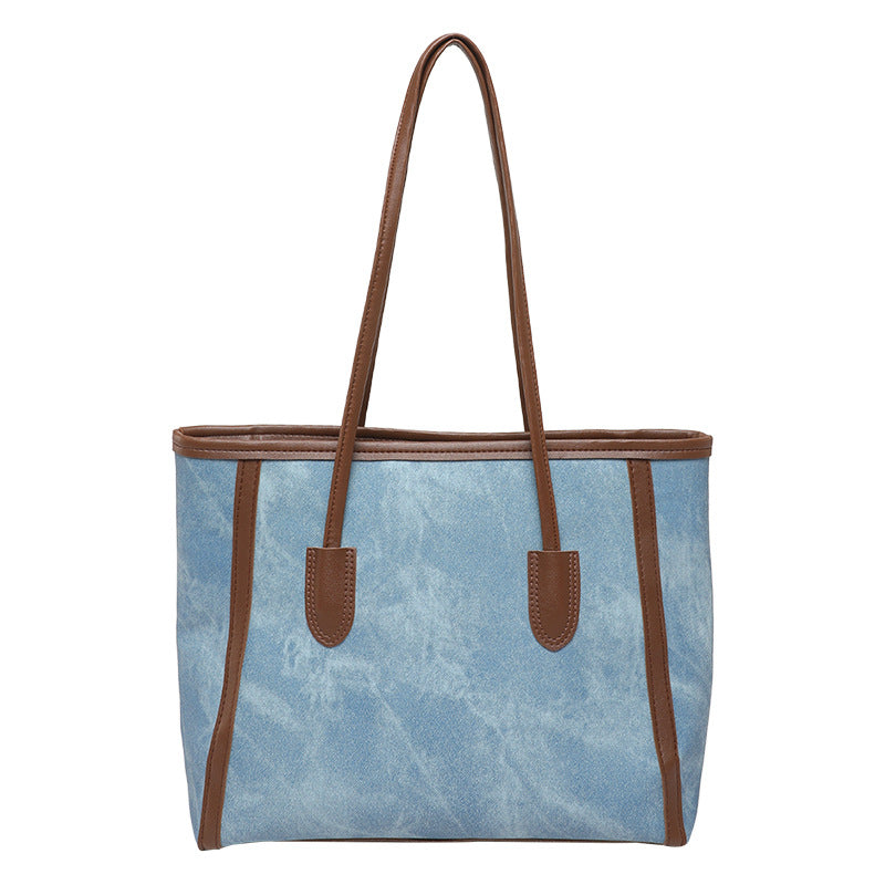 Classic Structured Canvas Tote Bag