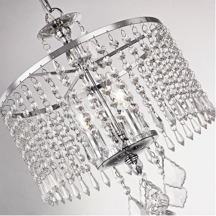 Crystal Droplet Chandelier