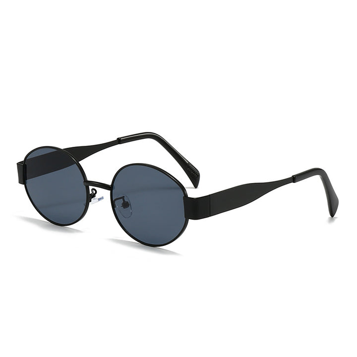 Women's fashionable oval sunglasses with unique frame Kalsten