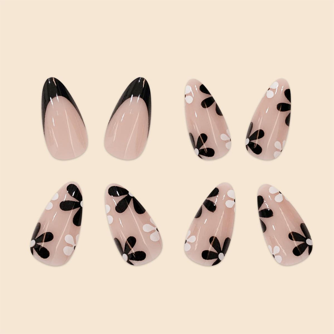 Artistic Floral-Creative Nail Art Extensions