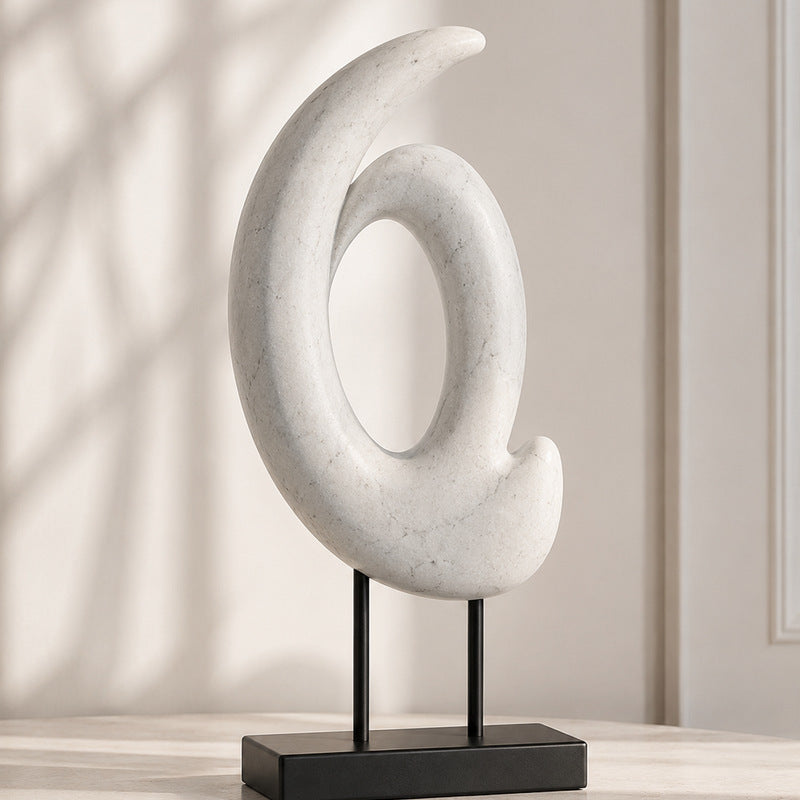 Abstract Marble Decorative Sculpture