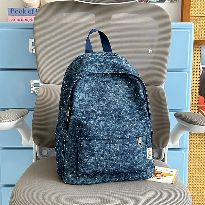 Stylish Polka Dot Everyday Backpack Kalsten