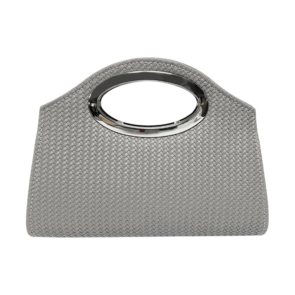Structured Handheld Clutch Bag