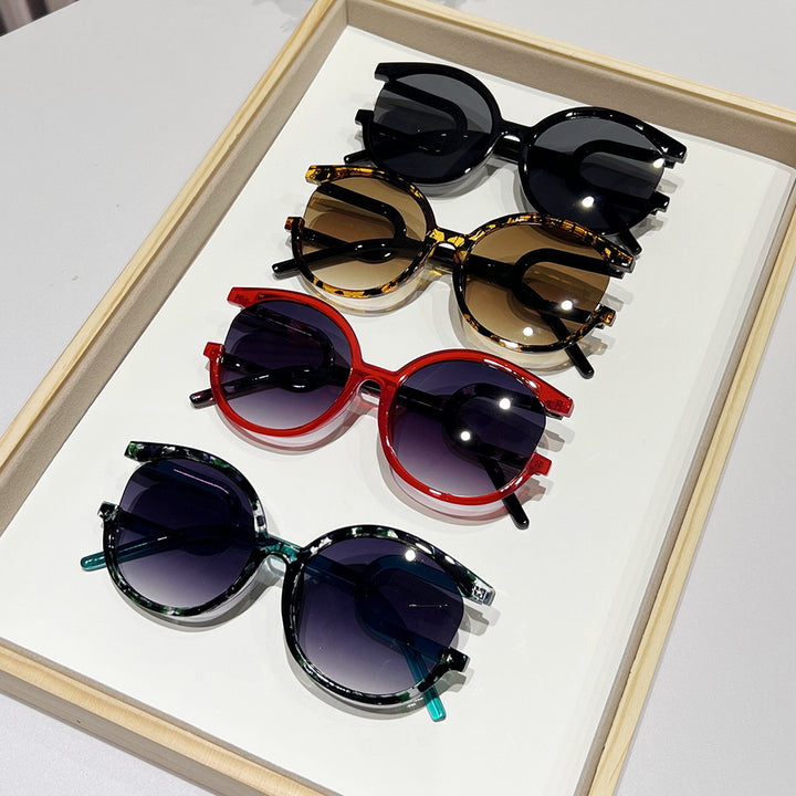 Avant-Garde Circular Frame Sunglasses Kalsten