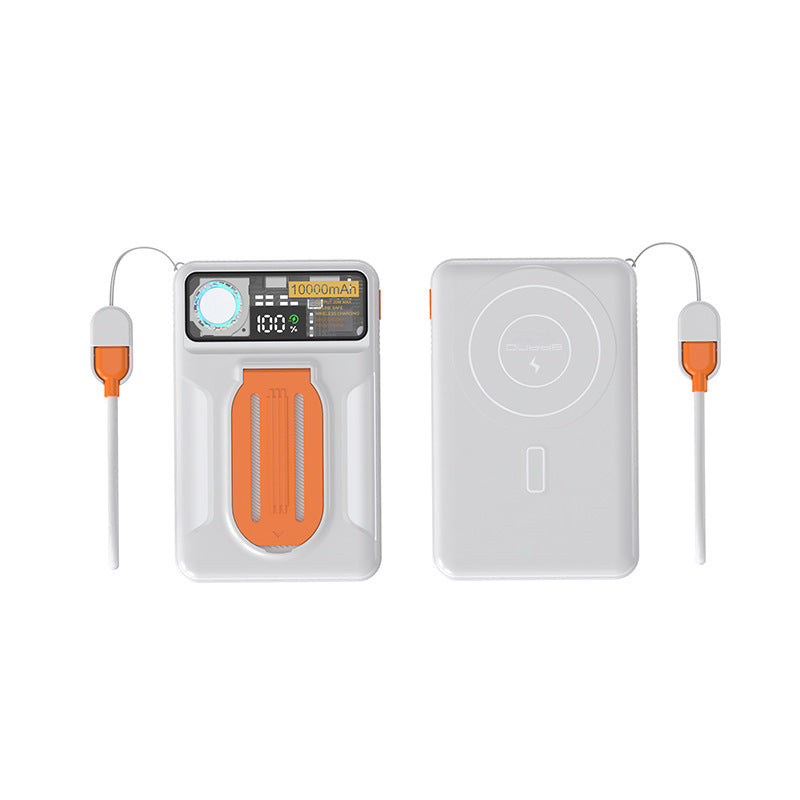 High-performance power bank with smart LED display and multifunctional charging cable Kalsten