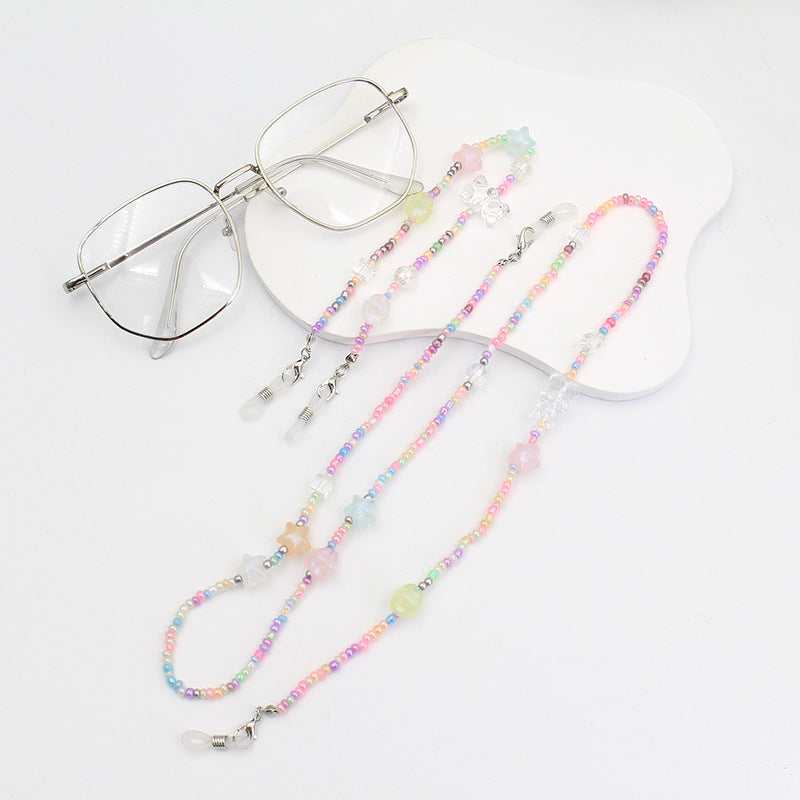 Decorative Beaded Eyewear Chain Kalsten
