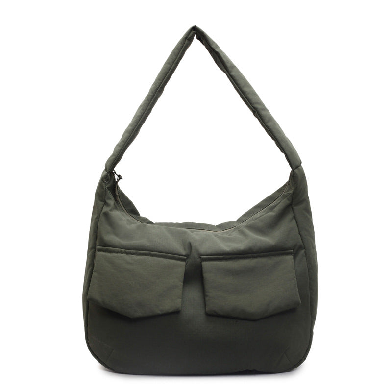 Soft Fabric Shoulder Hobo Bag Kalsten