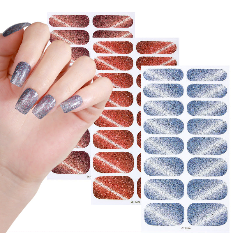 Ombre Glitter Nail Wraps