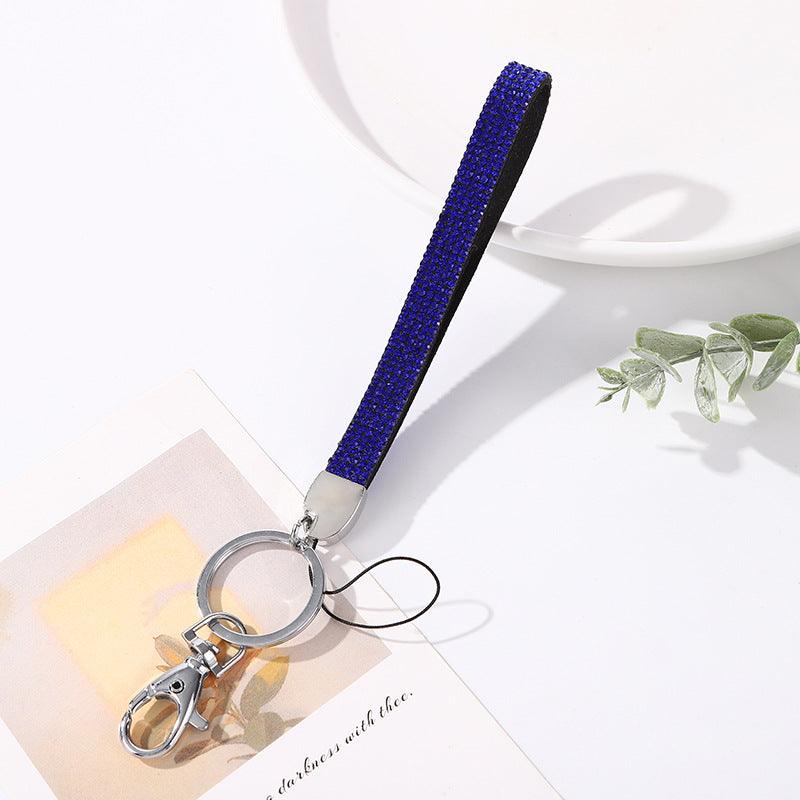 Rhinestone Accent Keychain Holder Kalsten