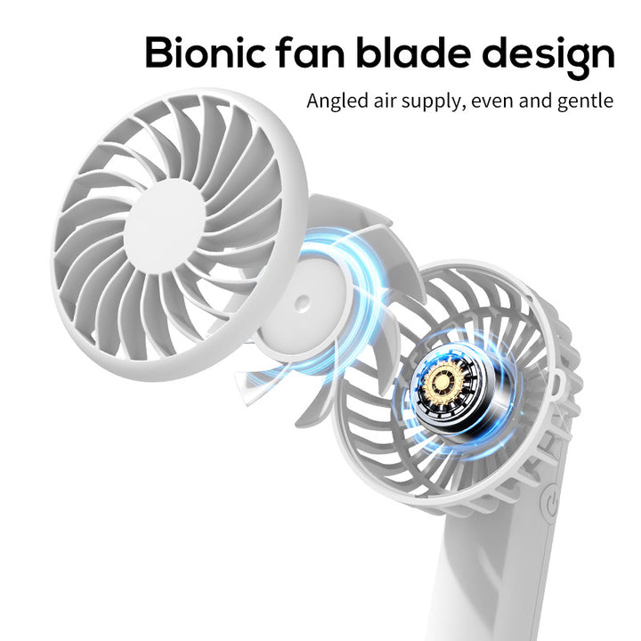 Unisex nano compact clip fan with rechargeable battery Kalsten