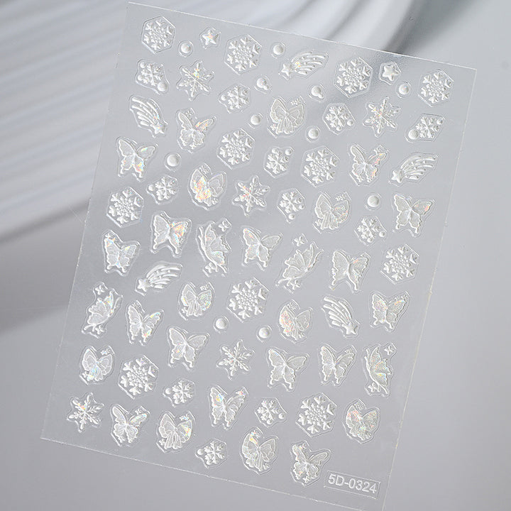 Decorative Butterfly Nail Art Decals