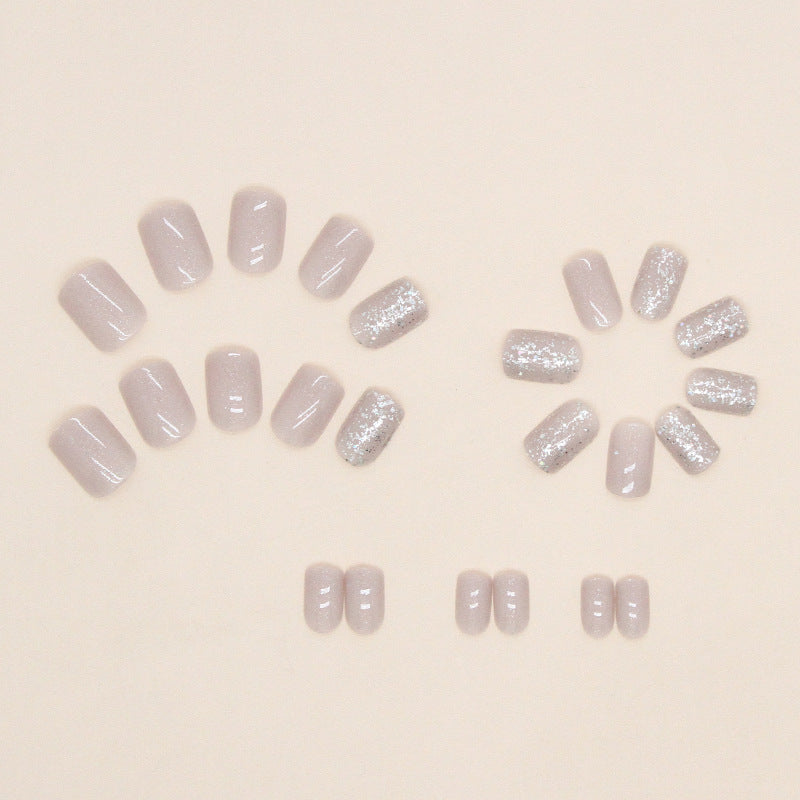 Sparkling Glitter Nail Tip Set Kalsten