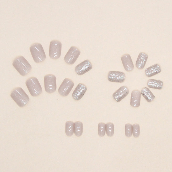 Sparkling Glitter Nail Tip Set Kalsten