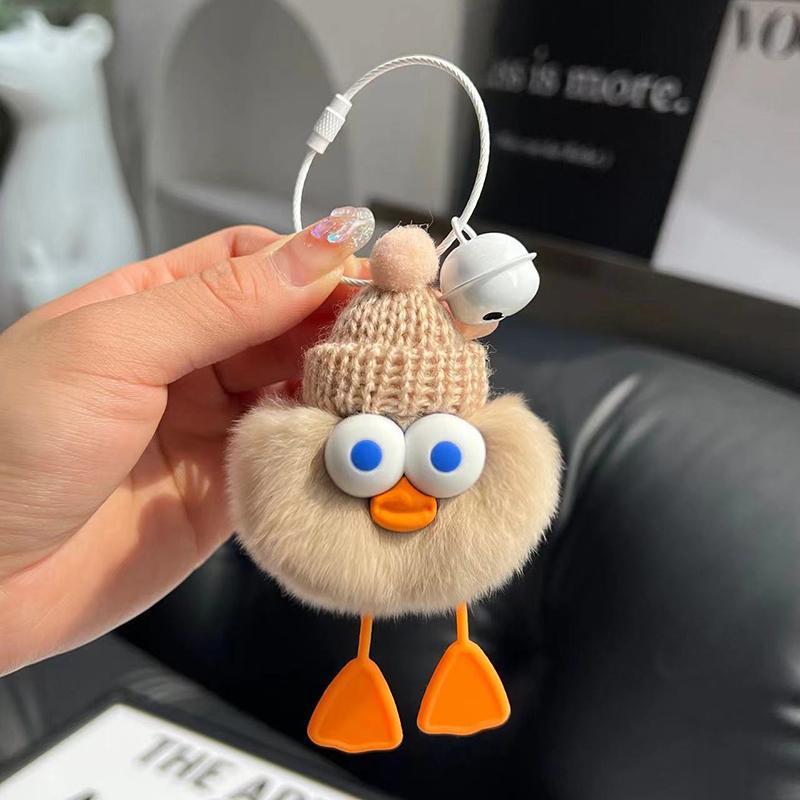 Cute Plush Duck Keychain Accessory Kalsten