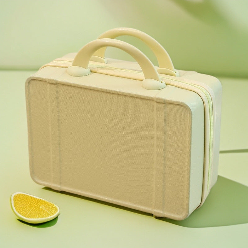 compact hard-shell cosmetic and travel vanity case with dual top handles Kalsten