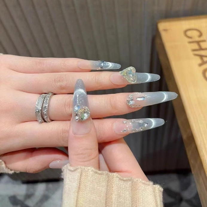 Decorative Long Stiletto Nail Set