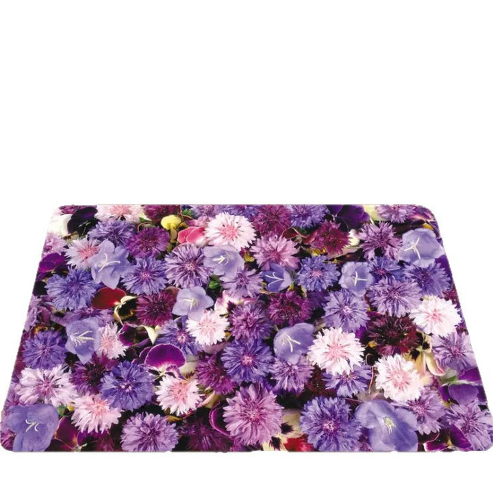 Decorative Floral Area Mat Kalsten