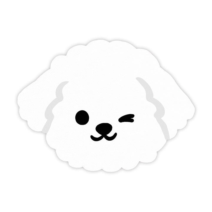 Cute Dog-Themed Area Mat