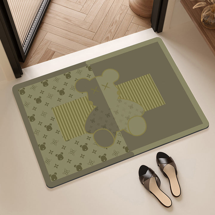 Artistic Cartoon Entrance Mat Kalsten
