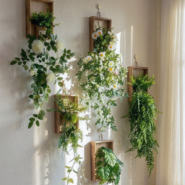 Decorative Wall Hanging Plant Arrangement