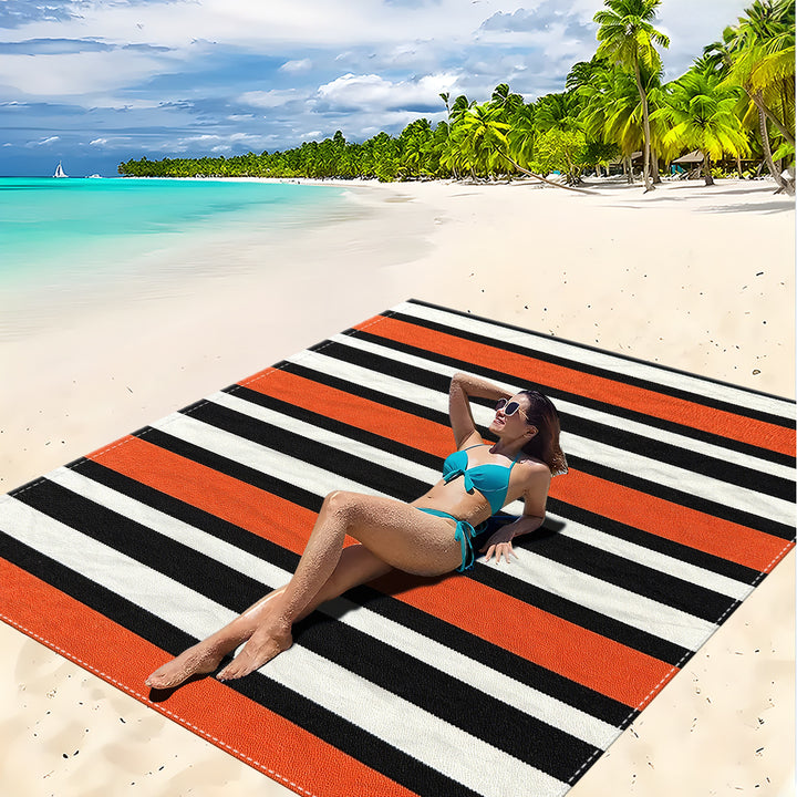 Mandala Design Beach Mat Kalsten