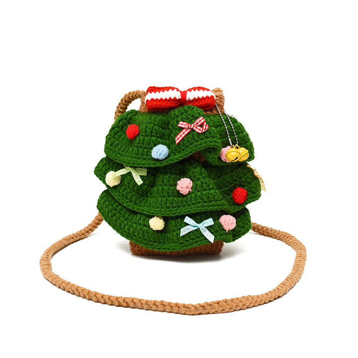 Fun Character Crochet Crossbody Bag