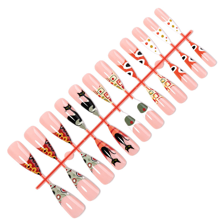 Art nail set with artistic designs Kalsten