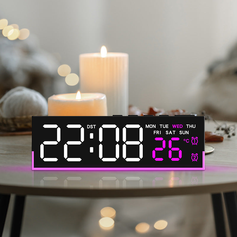 Alarm clock with digital display and temperature display Kalsten
