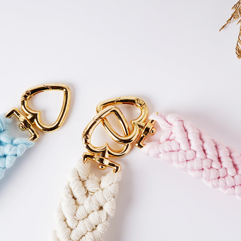 Decorative Macramé Keychain Holder Kalsten