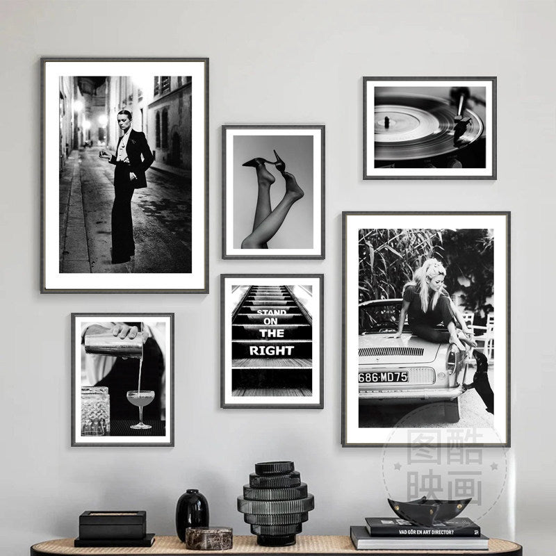 Vintage Inspired Framed Art Print