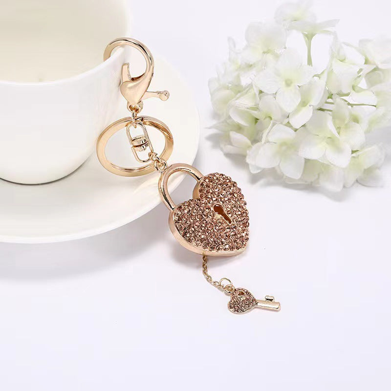 Heart-Shaped Crystal Lock Kalsten