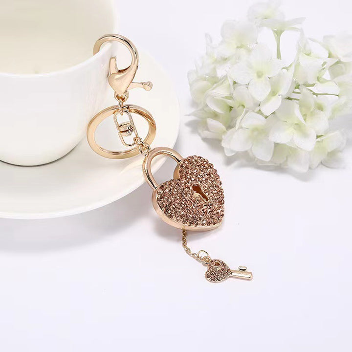 Heart-Shaped Crystal Lock Kalsten