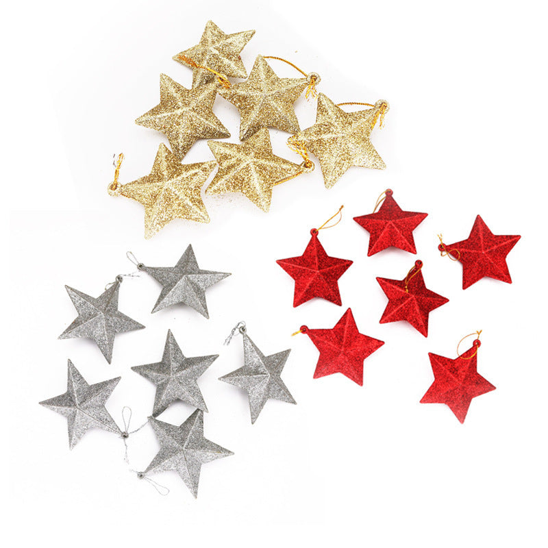 Glitter Star Ornaments Kalsten