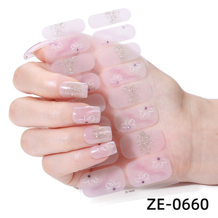 Floral Nail Art Stickers