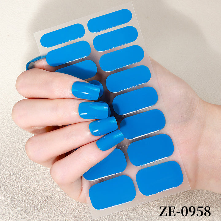 Matte Gel Nail Strips